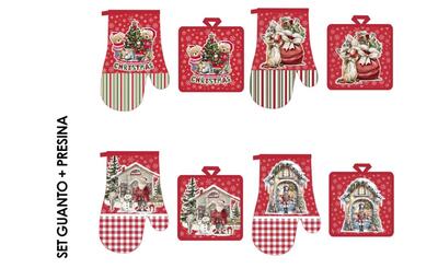 SET PRESINA+GUANTO XMAS VIENNA Tellini S.R.L. Veleprodajna odjeća